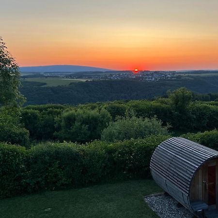 Hunsrueck Valley View Apartment With Cedar Sauna Bruschied Εξωτερικό φωτογραφία