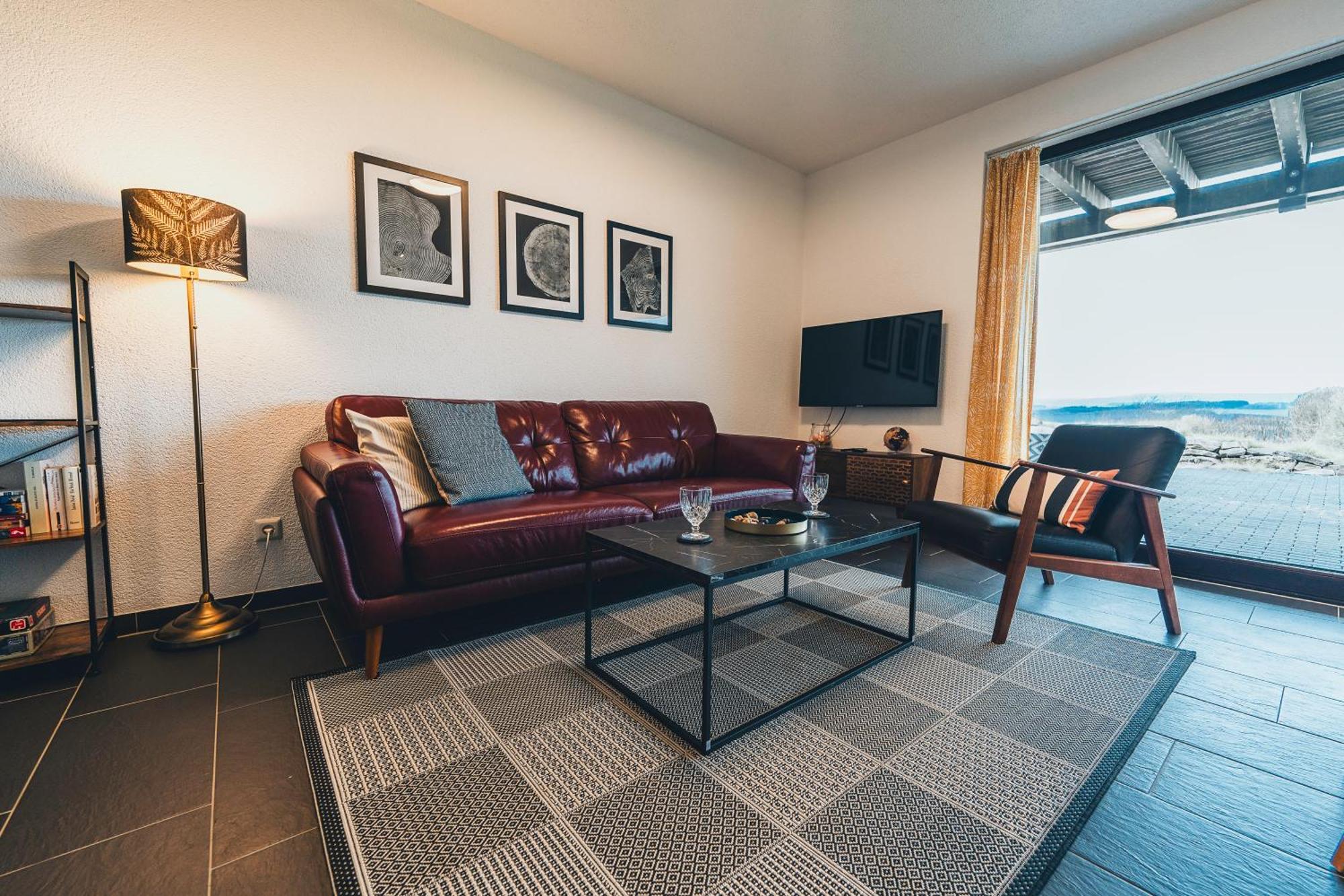 Hunsrueck Valley View Apartment With Cedar Sauna Bruschied Εξωτερικό φωτογραφία
